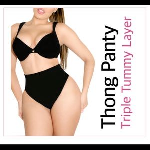 NWT Yahaira triple tummy layer thong